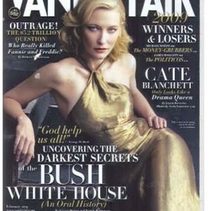VANITY FAIR MAGAZINE, FEBRUARY 2009, EXCELLENT CONDITION, ORIGINAL OWNER, SINGLE